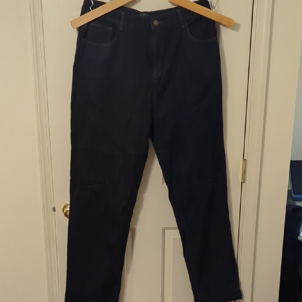 Modcloth Women's Dark Blue Straight Leg Jeans